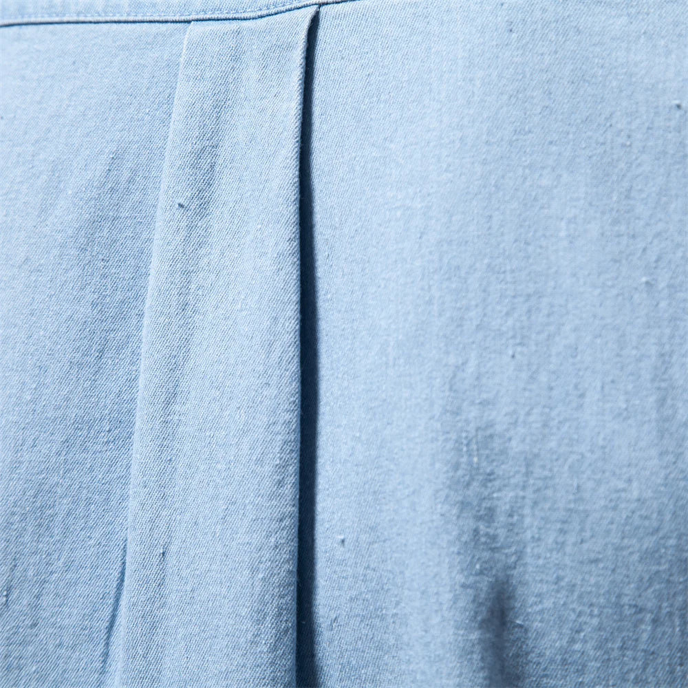 Beeckhoven™ | Hoogwaardig Denim Heren Overhemd