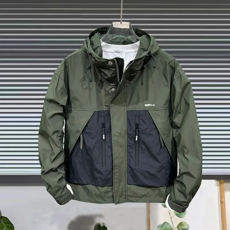 Beeckhoven™ | Water- en Winddichte Herenjas met Capuchon