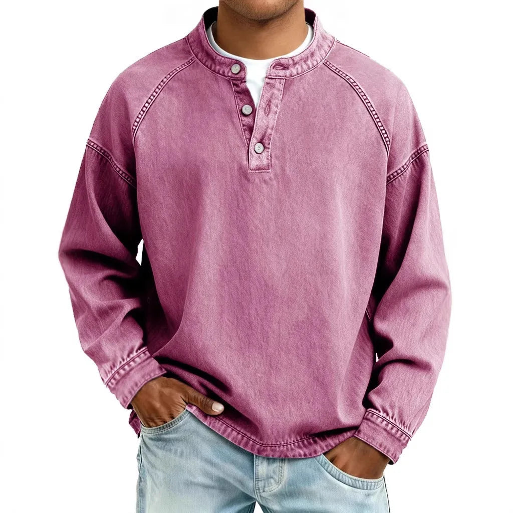 Beeckhoven™ | Vintage Heren Shirt Met Knopen