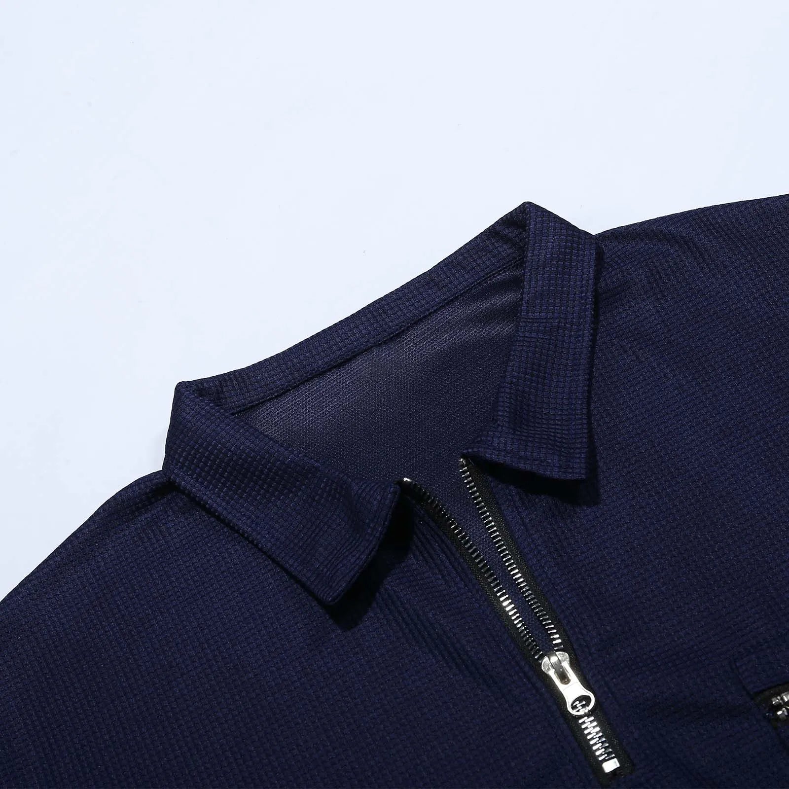 Beeckhoven™ | Casual Mannen Poloshirt met Rits
