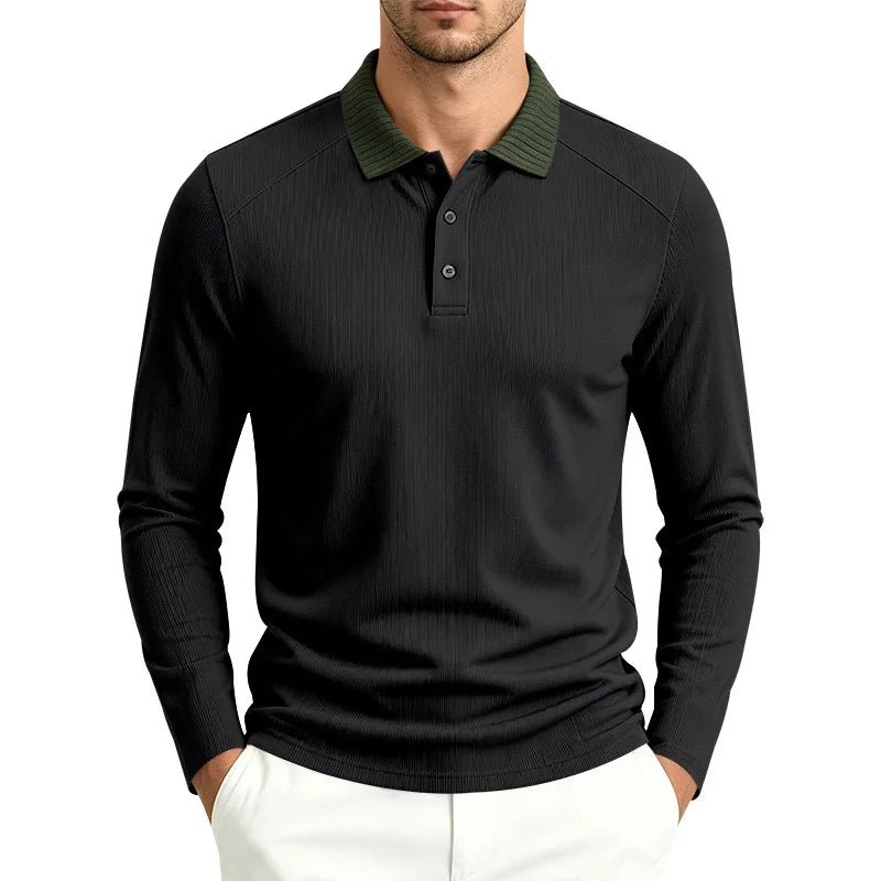 Beeckhoven™ | Casual Poloshirt Met Lange Mouwen