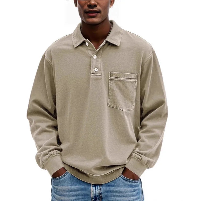 Beeckhoven™ | Casual Poloshirt Met Lange Mouwen
