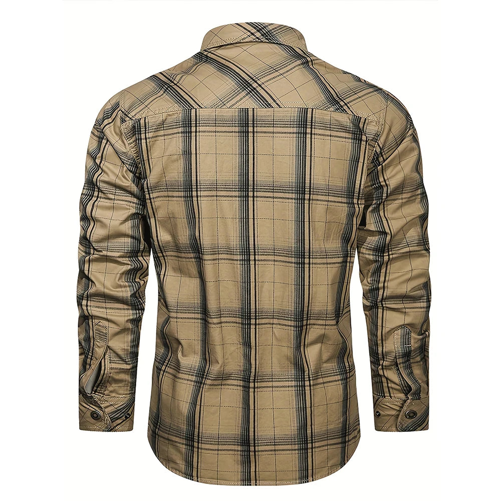 Beeckhoven™ | Geruit Heren Overshirt
