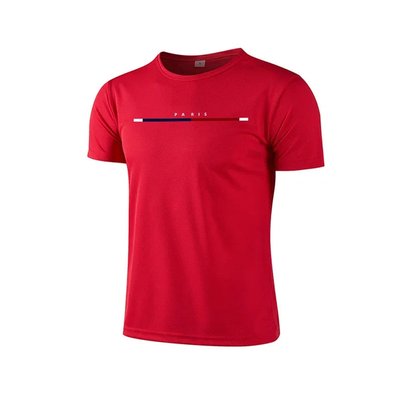 Beeckhoven™ | Mannen T-Shirt met Minimalistisch Parijs Detail