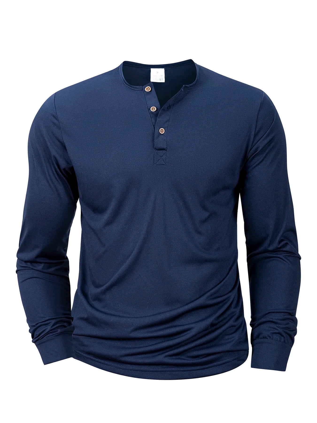Beeckhoven™ | Heren T-shirt Met Henley Hals