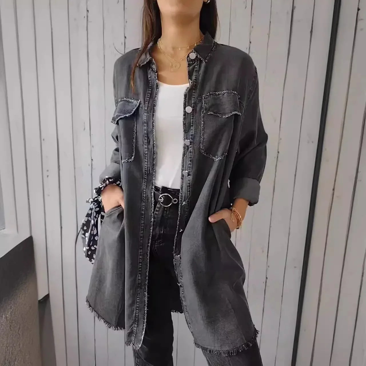 Beeckhoven™ | Elegante Denim Jas