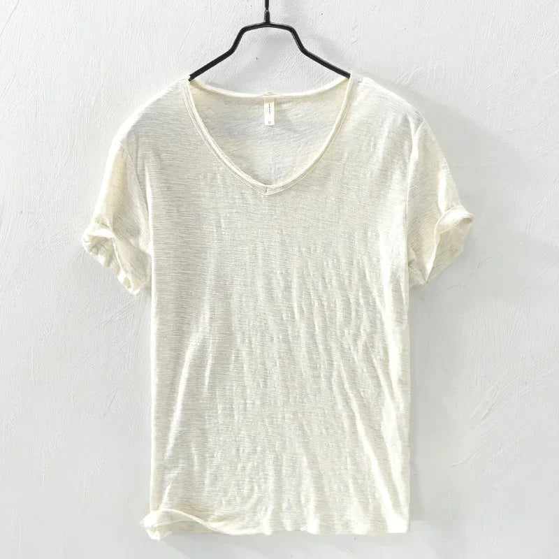 Beeckhoven™ | Casual 100% Katoen Heren T-Shirt