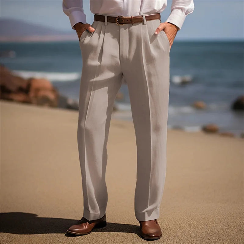 Beeckhoven™ | Elegante Linnen Broek
