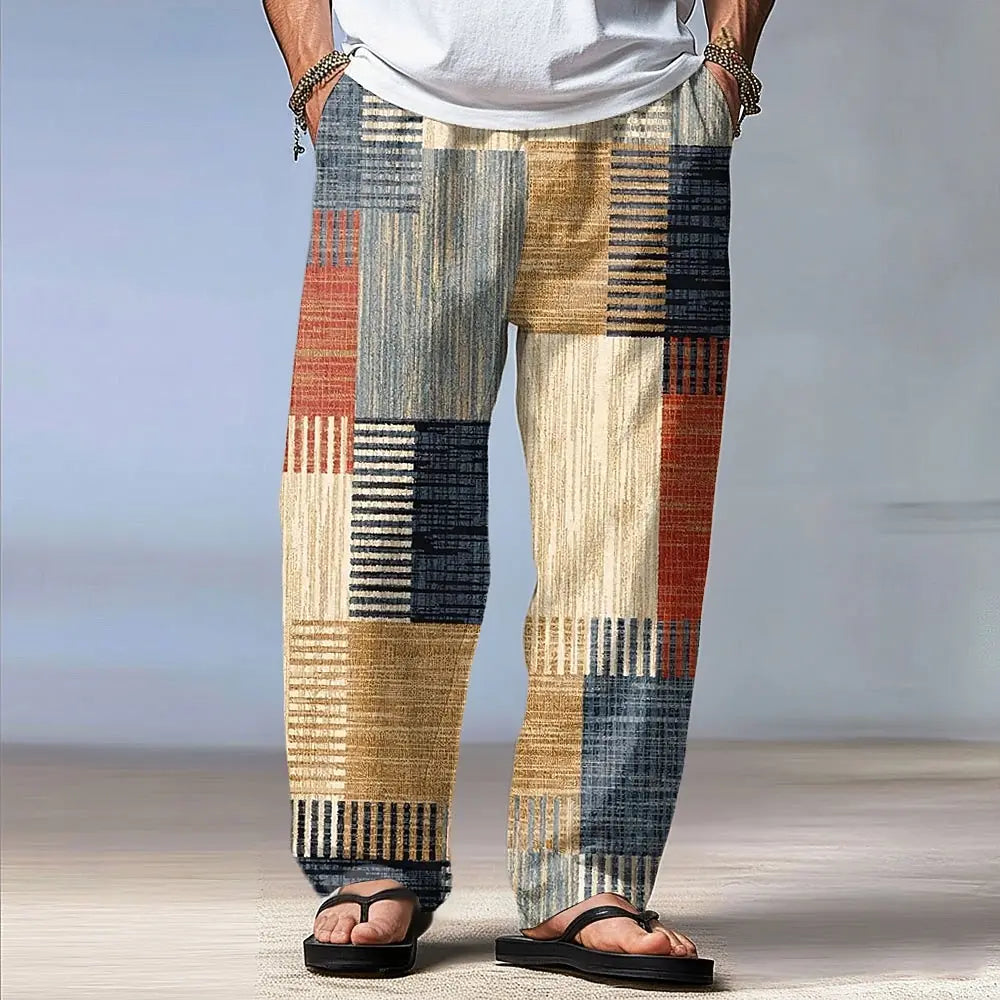 Beeckhoven™ | Kleurrijke Zomerbroek Voor Heren