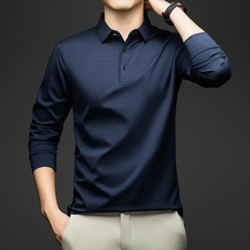 Beeckhoven™ | Casual Winter Poloshirt Met Knopen