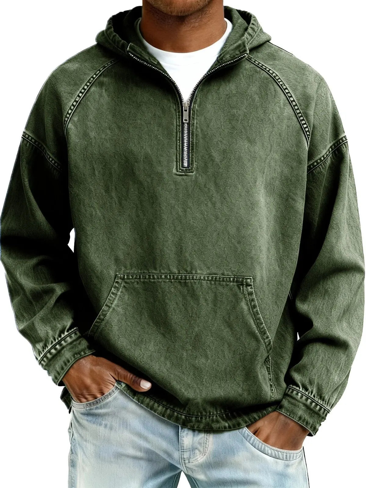 Beeckhoven™ | Vintage Heren Trui Met Capuchon