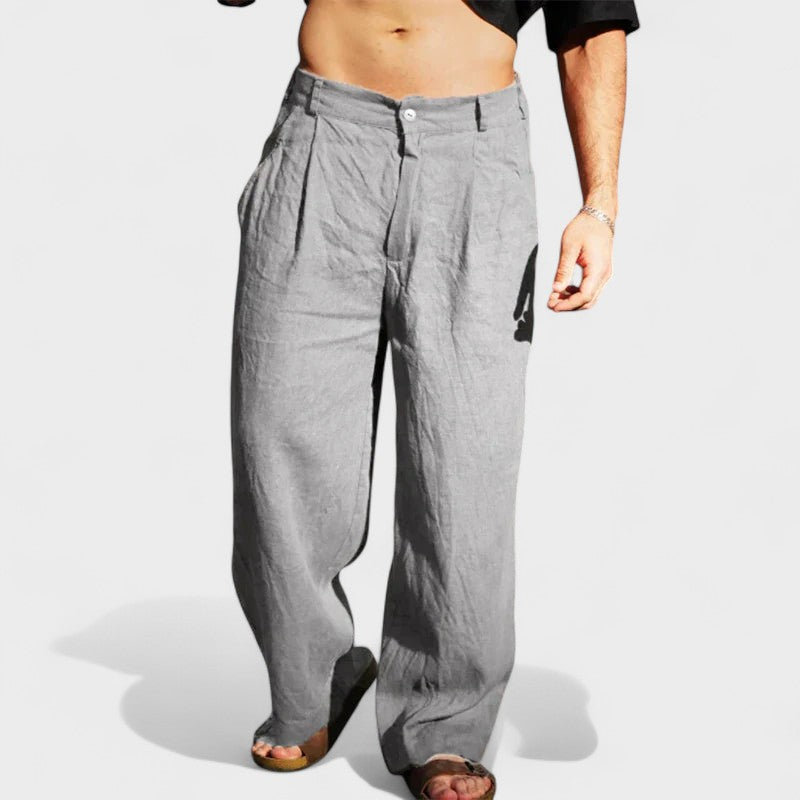 Beeckhoven™ | Oversized Linnen Broek
