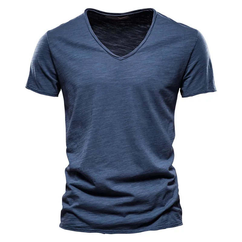 Beeckhoven™ | Katoenen Zomershirt Met Ronde Hals