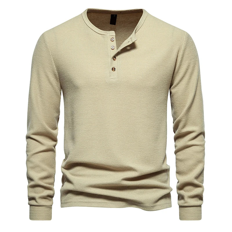 Beeckhoven™ | Stoer Henley T-shirt