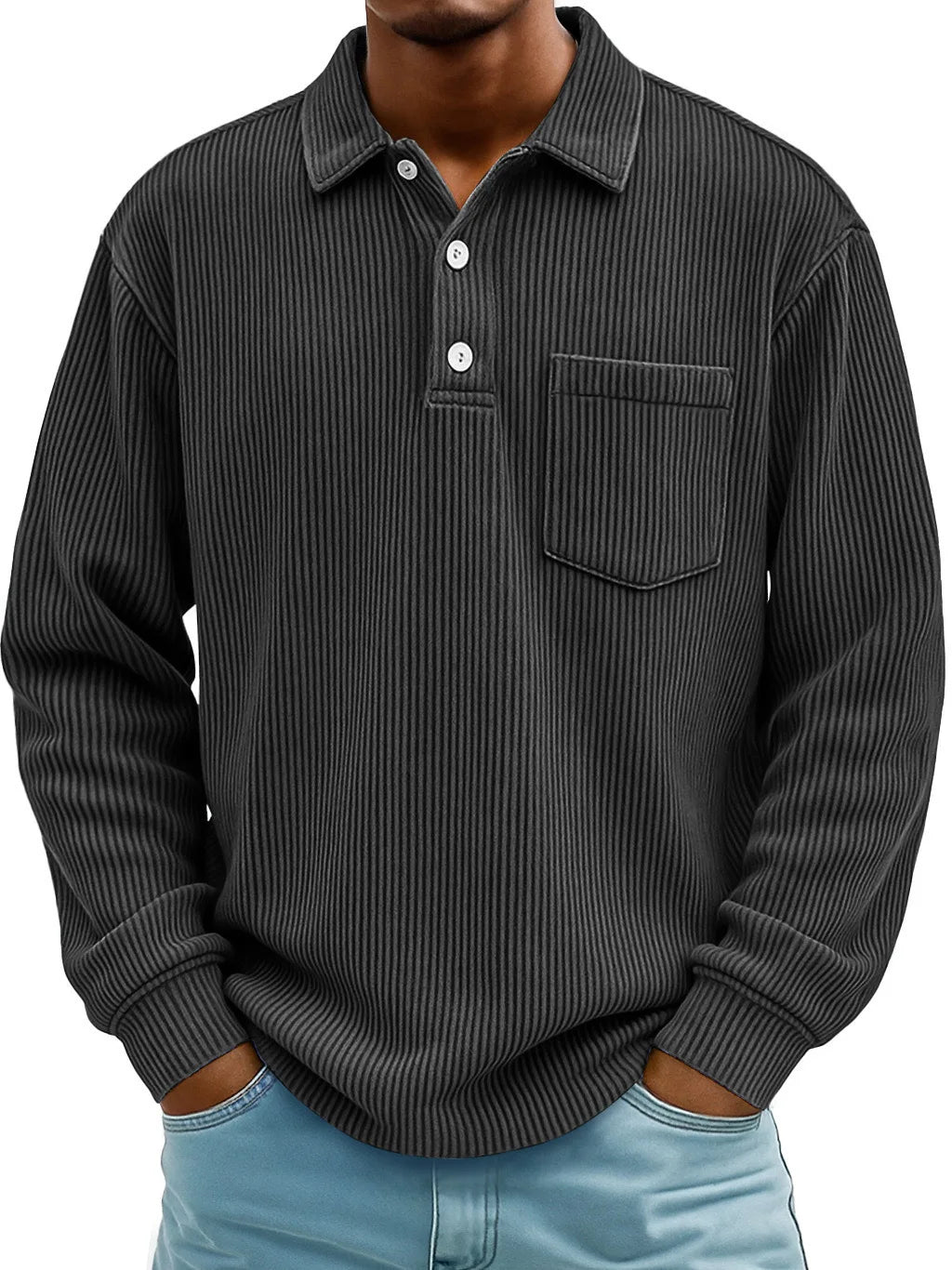 Beeckhoven™ | Heren Corduroy Sweatshirt