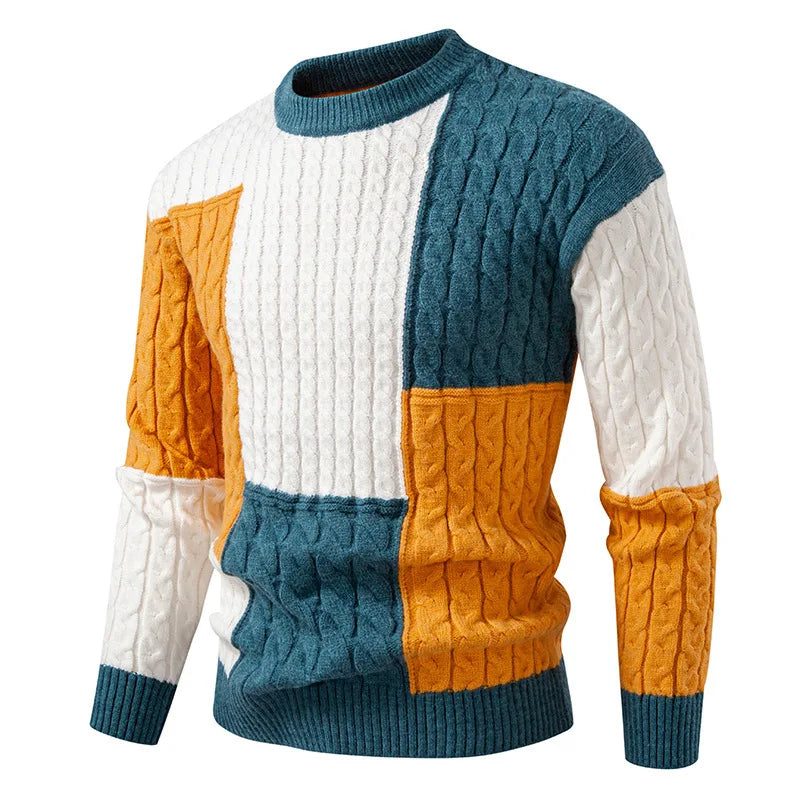 Beeckhoven™ | Stijlvolle Patchwork Trui