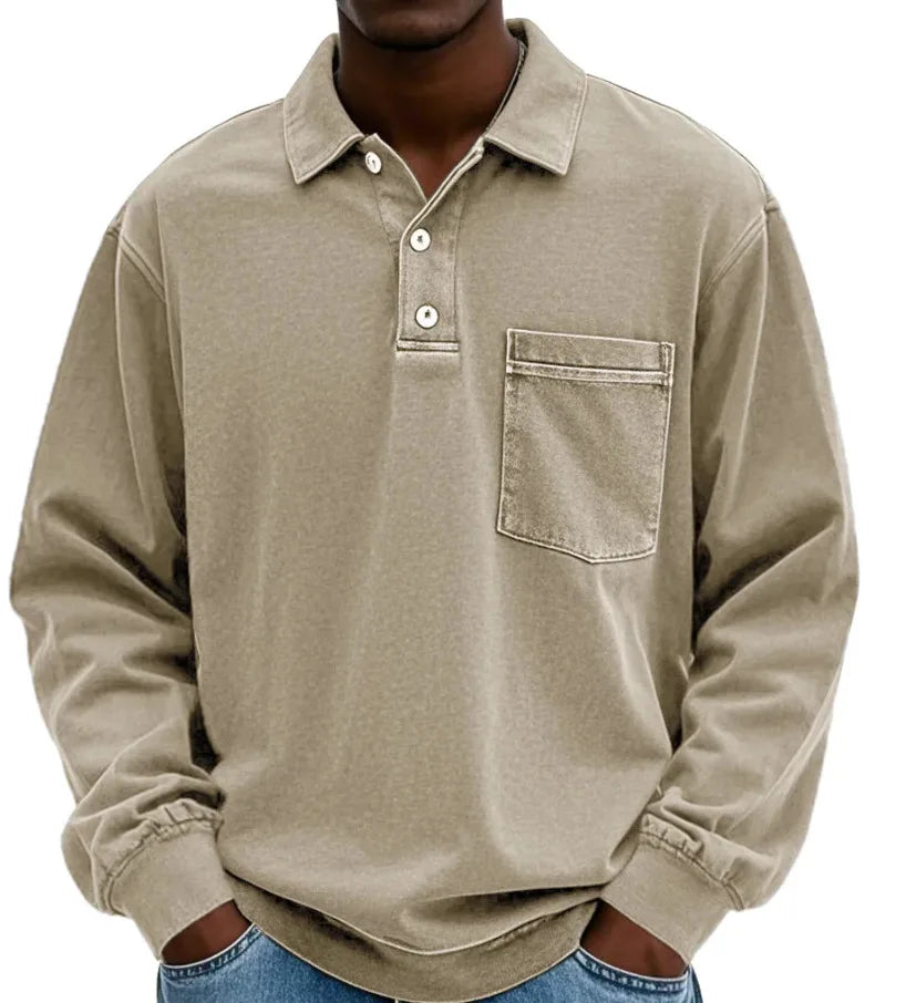 Beeckhoven™ | Casual Poloshirt Met Lange Mouwen