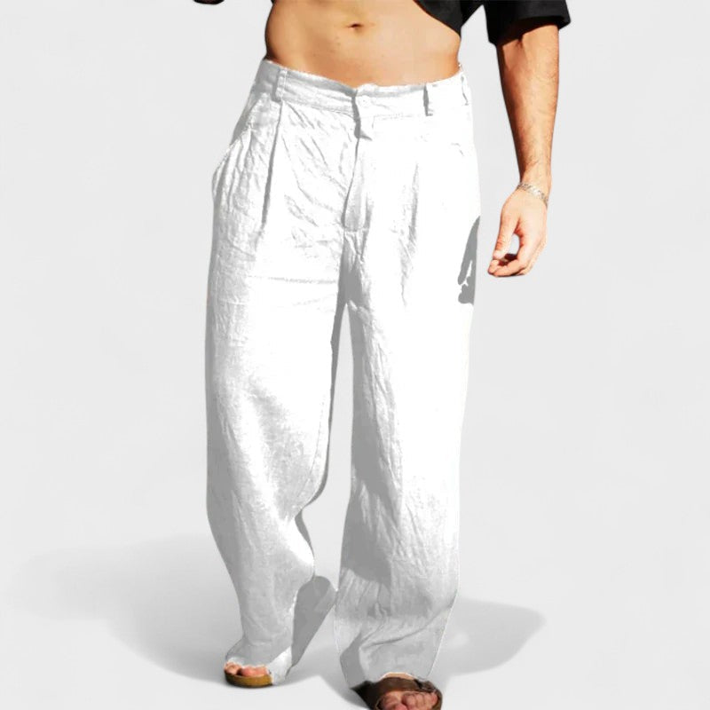 Beeckhoven™ | Oversized Linnen Broek