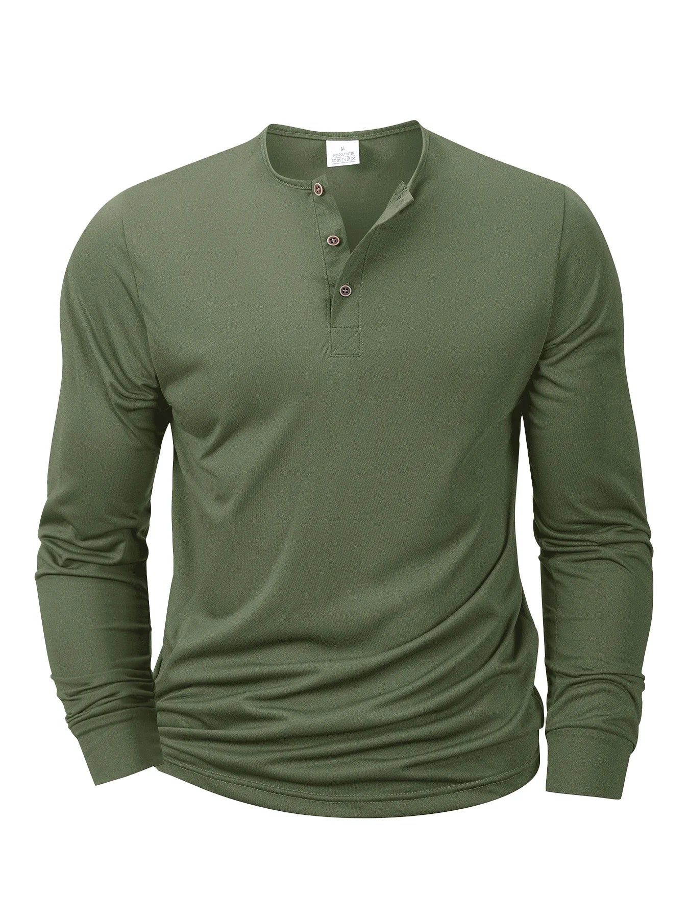 Beeckhoven™ | Heren T-shirt Met Henley Hals