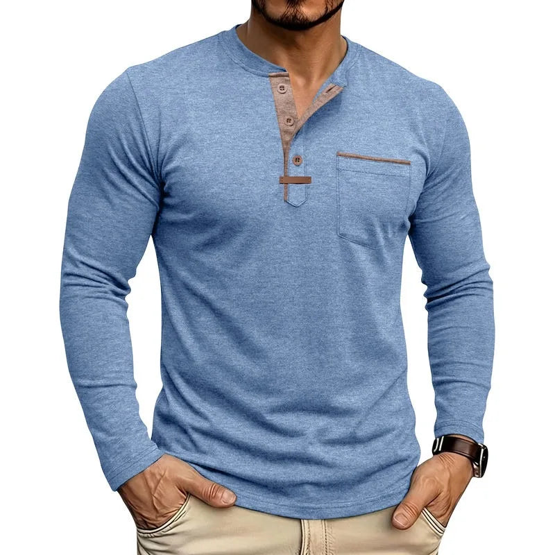 Beeckhoven™ | Stijlvol Heren Shirt Met Lange Mouwen