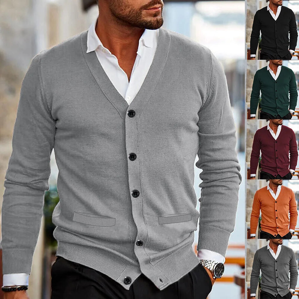 Beeckhoven™ | Gebreide Heren Blazer Met Zakken