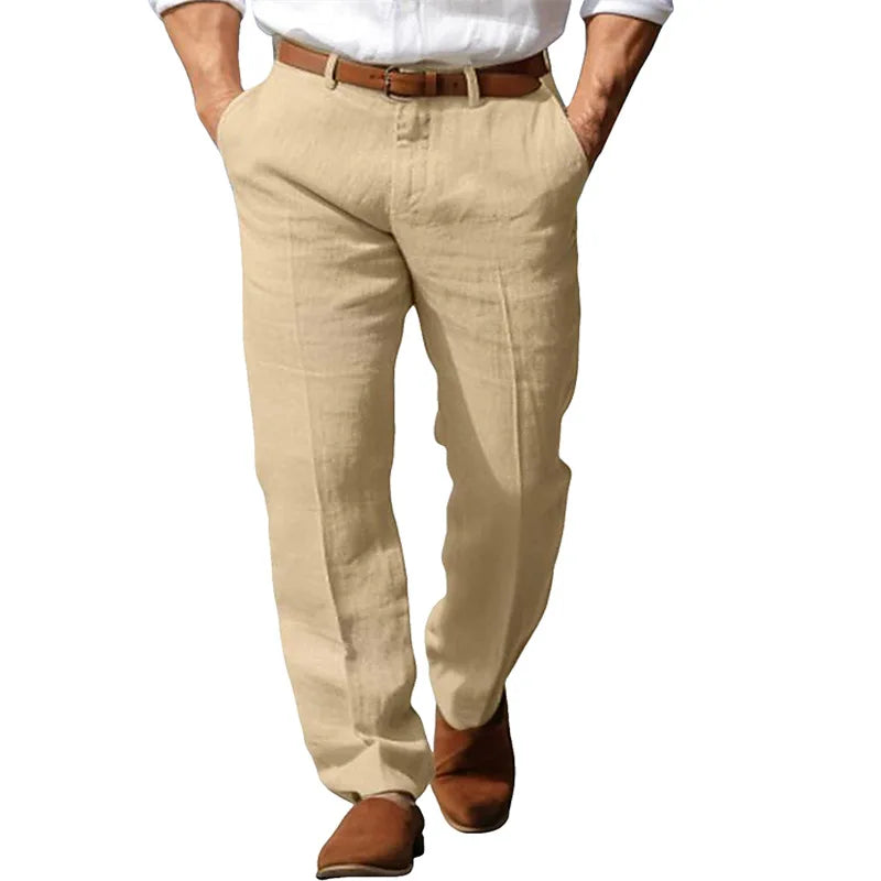 Beeckhoven™ | Klassevolle Linnen Heren Broek