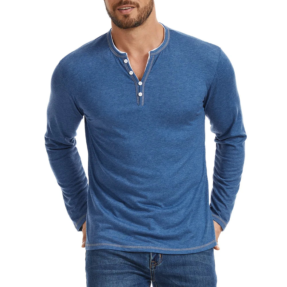 Beeckhoven™ | Stijlvol Heren Shirt Met Lange Mouwen