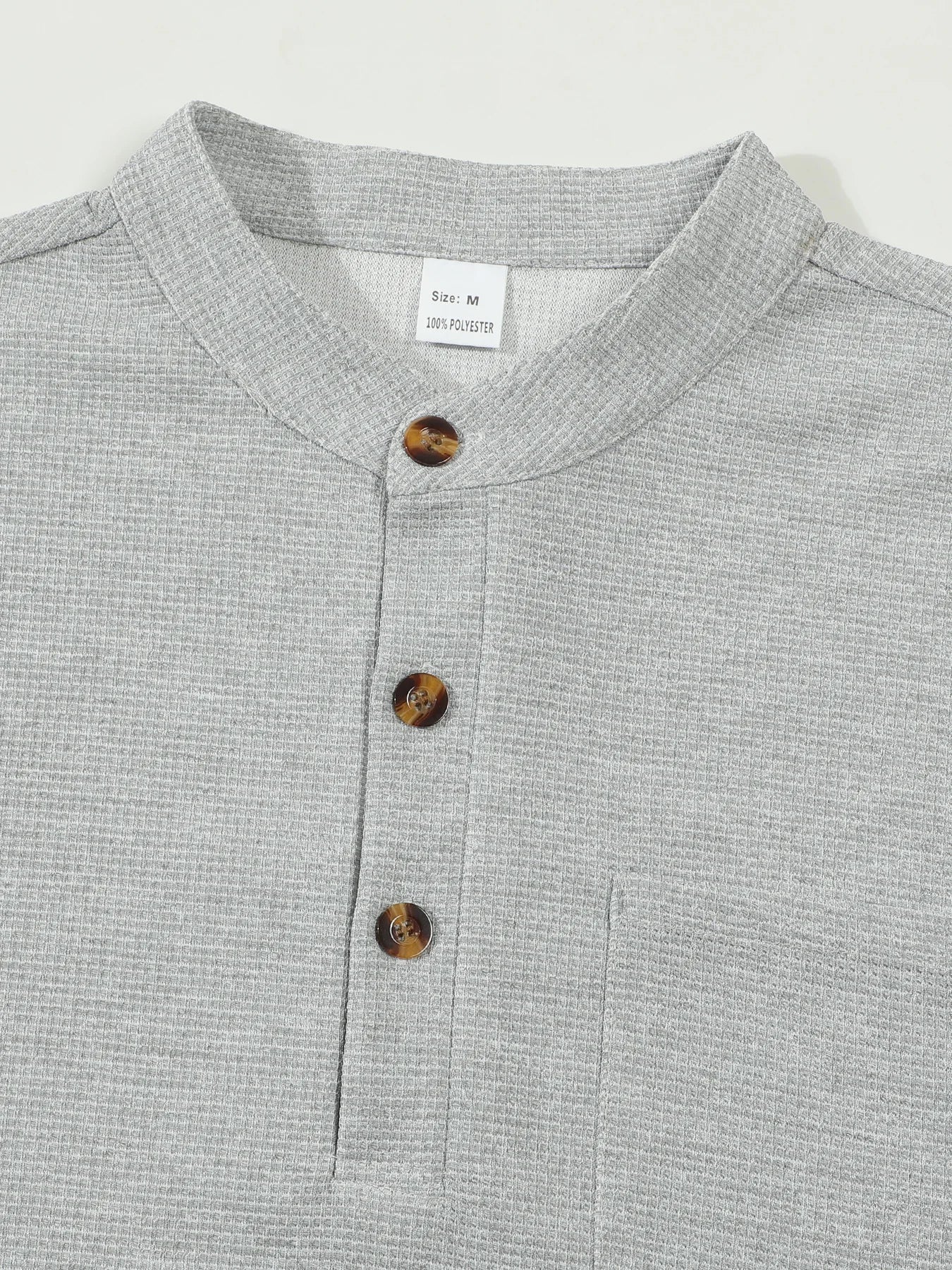 Beeckhoven™ | Casual Heren Overhemd Met Wafelstructuur