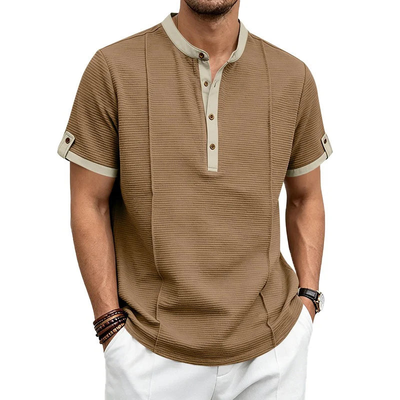 Beeckhoven™ | Comfortabel & Tijdloos Henley Shirt