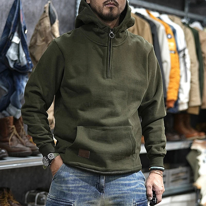 Beeckhoven™ | Fleece Gevoerde Vintage Hoodie