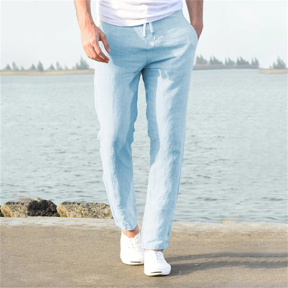 Beeckhoven™ | Katoenen Linnen Broek
