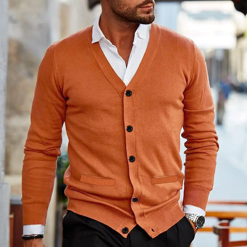Beeckhoven™ | Gebreide Heren Blazer Met Zakken