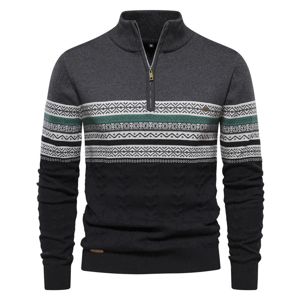 Dirk™ | Luxe Trui Met Rits