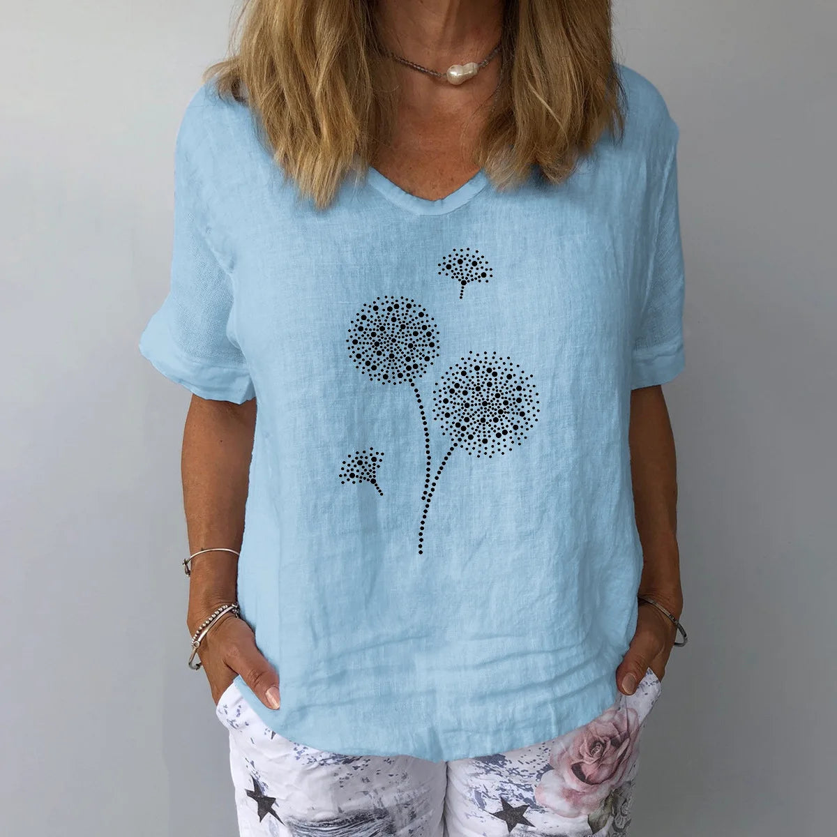 Beeckhoven™ | Zomer Blouse Met Print