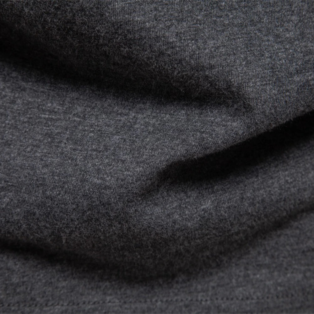 Beeckhoven™ | Casual Katoenen T-Shirt Met Knopen