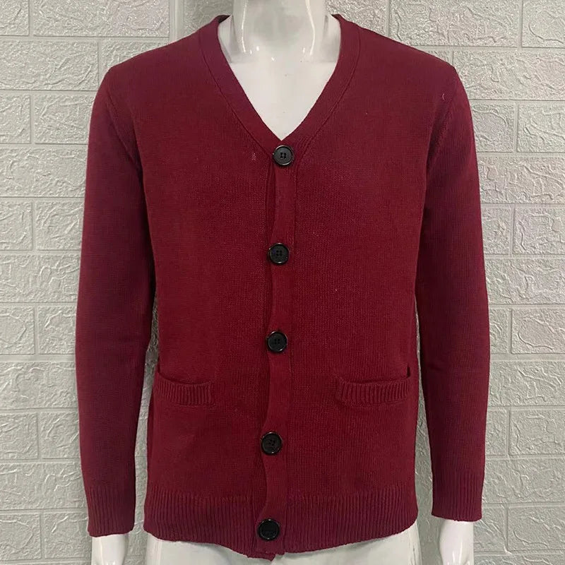 Beeckhoven™ | Gebreide Heren Blazer Met Zakken
