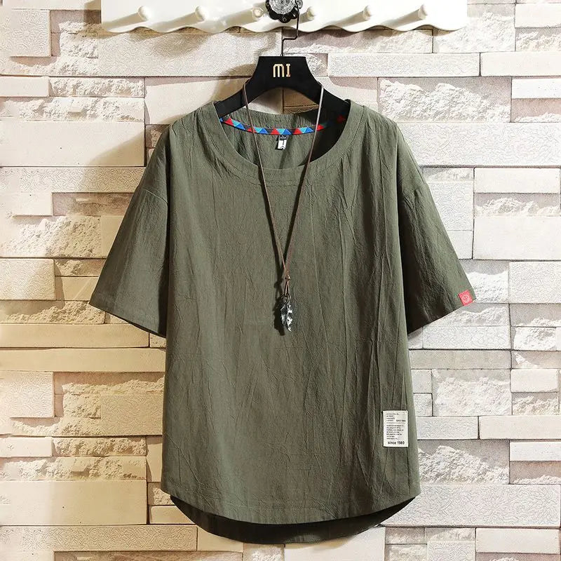 Beeckhoven™ | Oversized Linnen T-Shirt