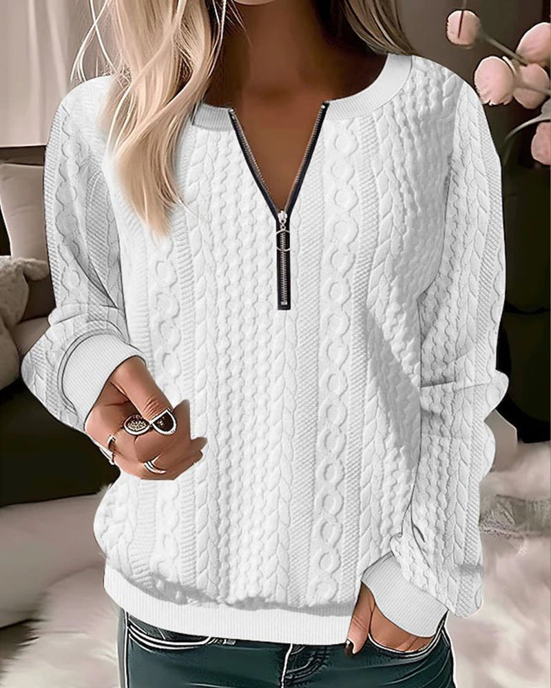 Aurora™ l Luxe Trui met rits