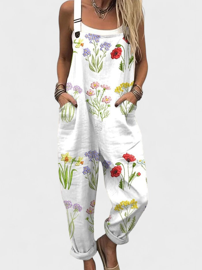 Beeckhoven™ | Vrolijke Jumpsuit Met Bloemenpatroon