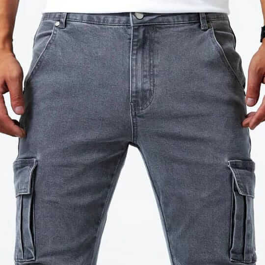 Beeckhoven™ | Strech Heren Cargo Spijkerbroek