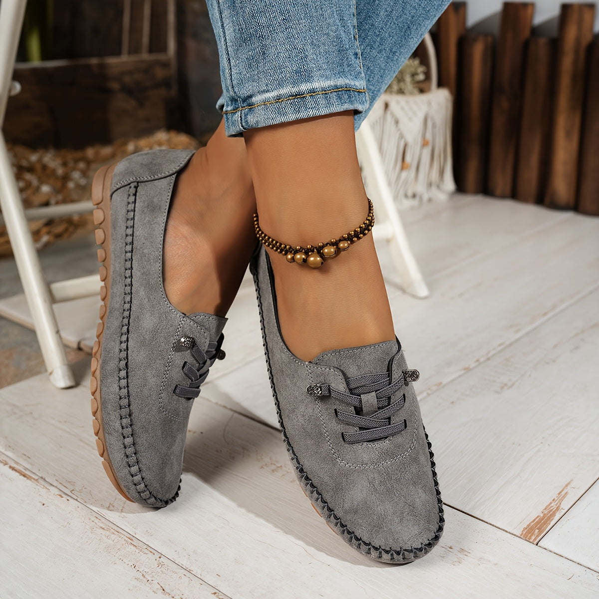 Orthelia™ – Mocassins souples à soutien intégral pour pieds sensibles