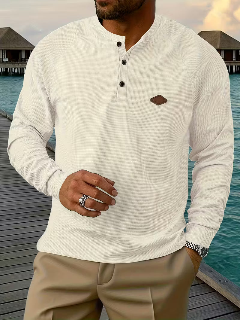 Beeckhoven™ | Modern Herenpoloshirt Met Wafelstructuur