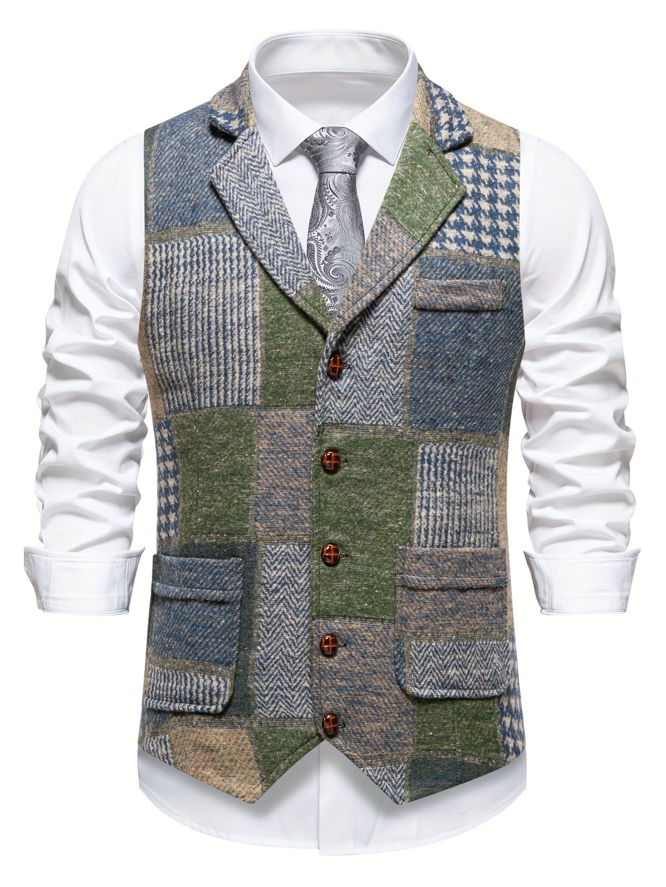 Beeckhoven™ | Klassieke Patchwork Gilet