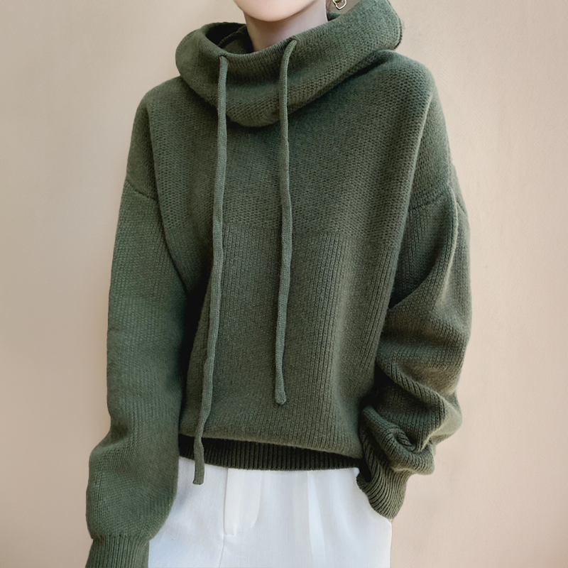 Hannah™ | Gebreide Hoodie