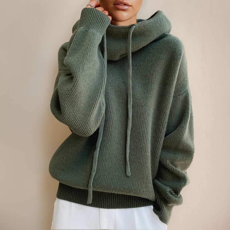 Hannah™ | Gebreide Hoodie