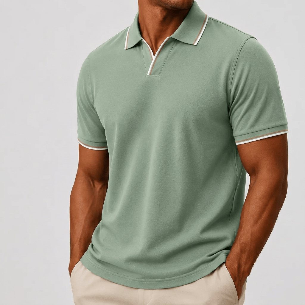 Beeckhoven™ | Stijlvolle Zomerpolo met Luxe Kraag