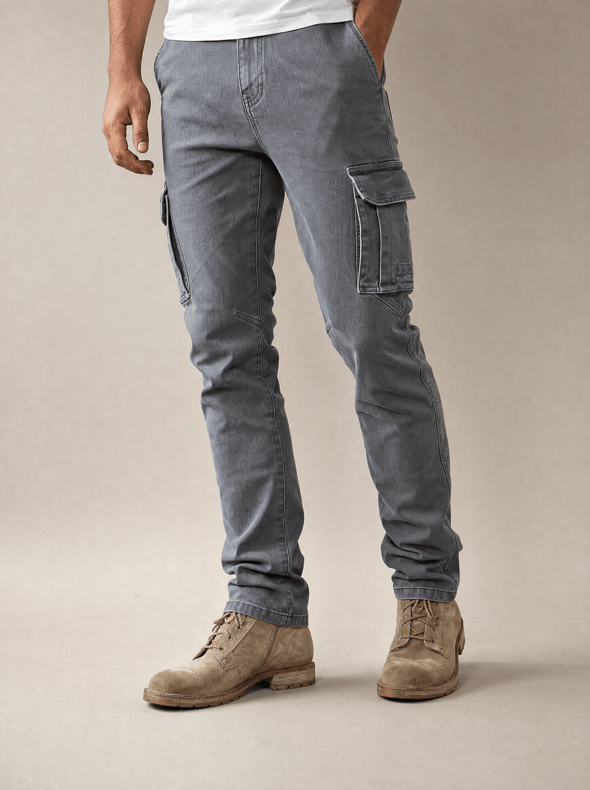 Beeckhoven™ | Stretchy Denim Heren Cargorbroek