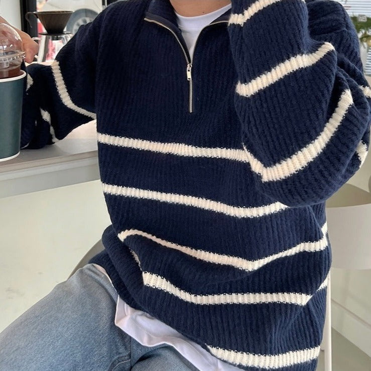 Kwart Zip Sweater
