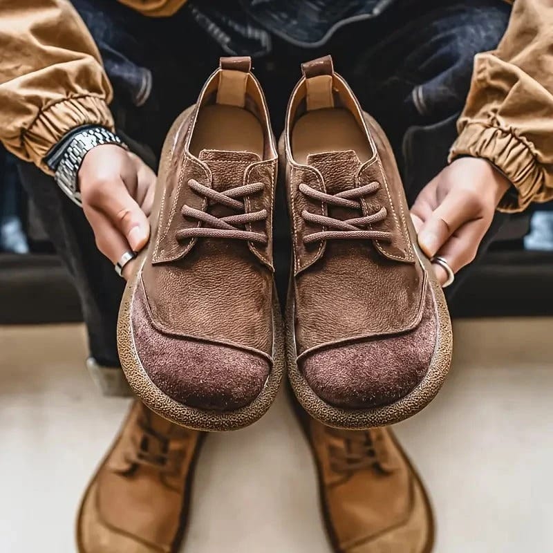 Beeckhoven™ | Klassieke Suède Veterschoenen voor Heren
