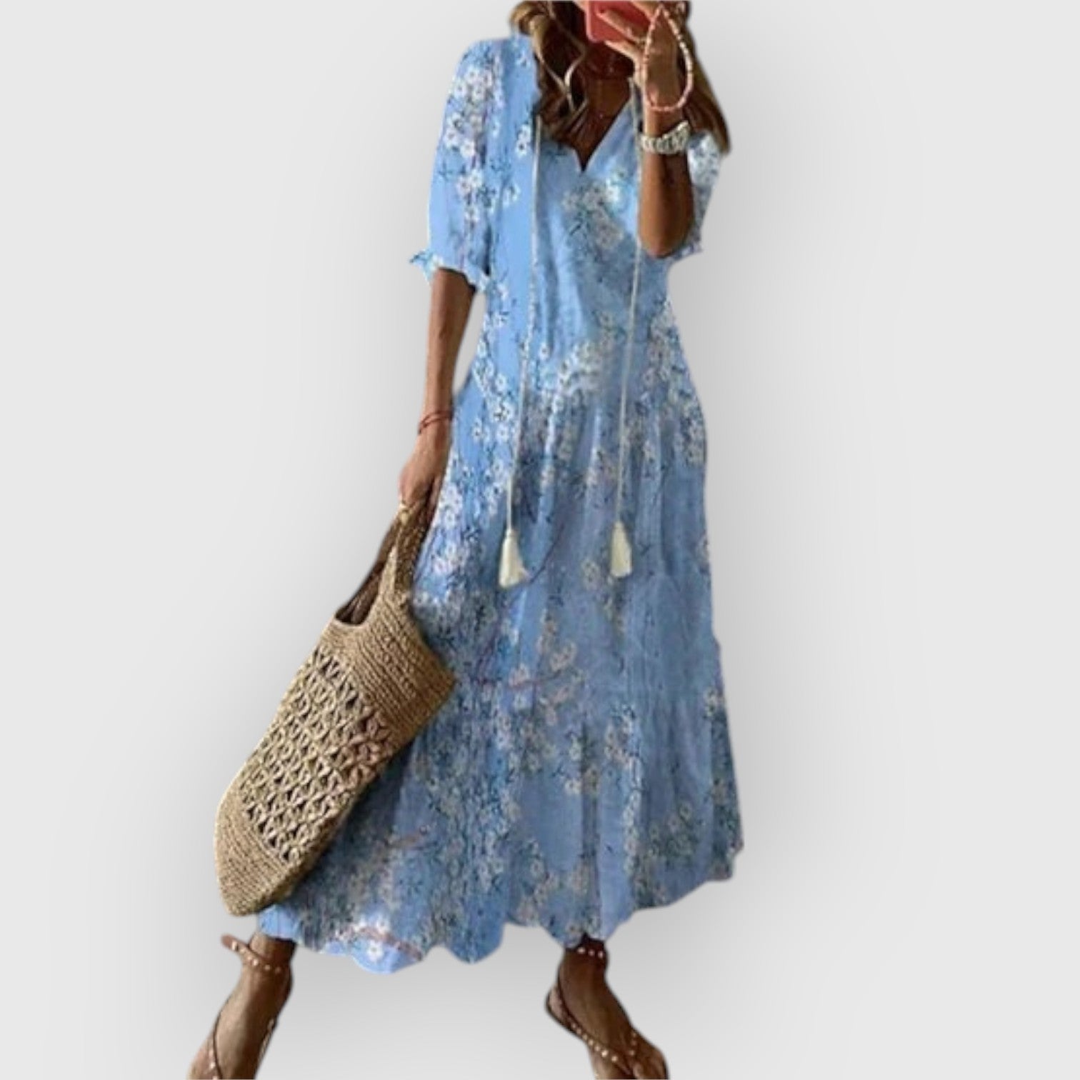 Beeckhoven™ | Boho-jurk met Buikbedekking